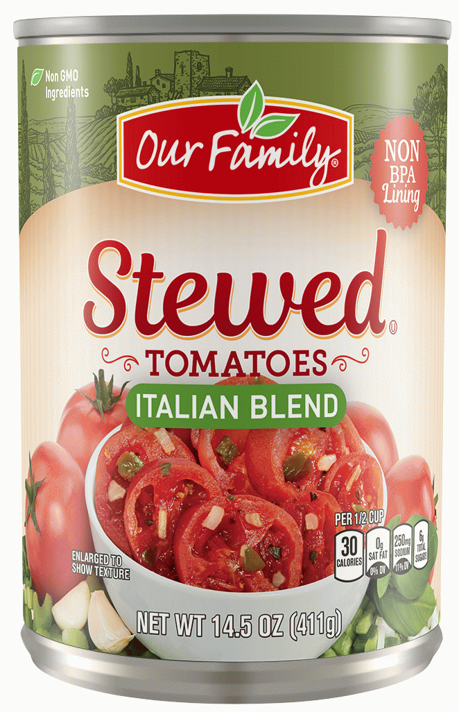 Our Family Italian Blend stewed tomatoes Full-Size Picture